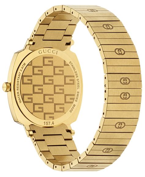 gucci watch 119 3246 11 01|gucci gold pvd bracelet.